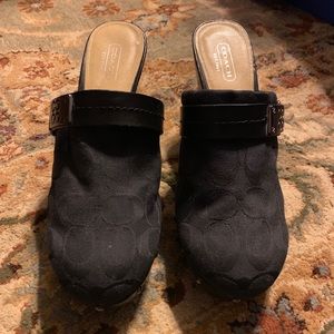 Coach Mule clogs